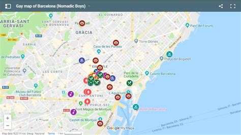 gays barcelona|Gay Map Barcelona